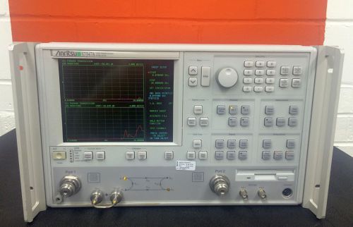 Anritsu 37347A  NETWORK Measurement ANALYZER 20 ghz Color LCD Calibrated ! 3.5mm