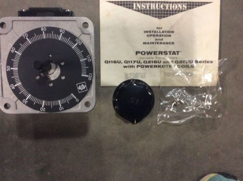 Powerstat Q117U Transformer 120V 1 Phase 10Amps