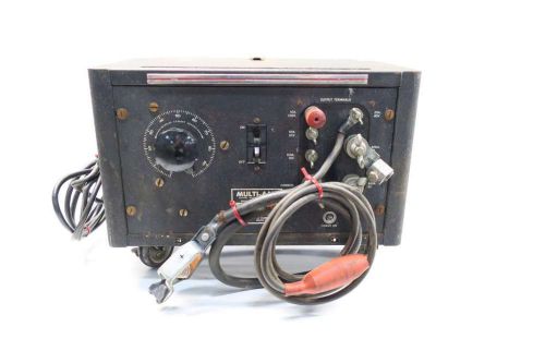 MULTI-AMP 1010 PORTABLE HIGH CURRENT TEST UNIT 110V-AC 1KVA D529573