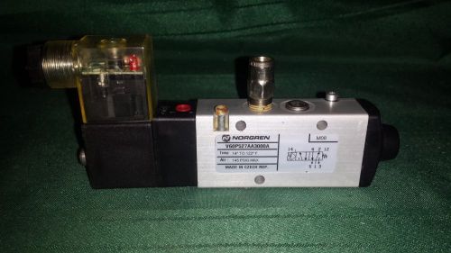 NORGREN V60P527AA3000A SOLENOID VALVE 2.5VA 110/120V 14-122F 29-116PSIG