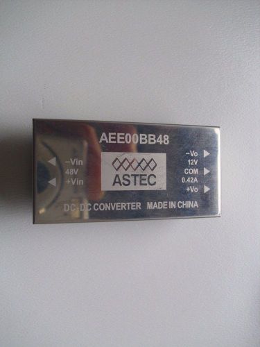 DC/DC CONVERTER   AEE00BB48 ASTEC  10W 48VIN 12VOUT DUAL