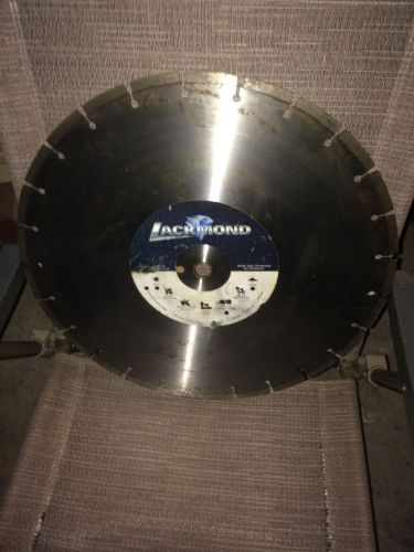 Lackmond 18&#034; USA Cured Concrete Saw Blade