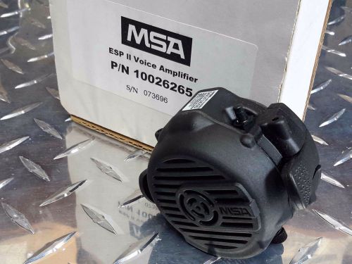 MSA ESP II / ESP 2 Millennium Gas Mask / Advantage 1000 Respirator Voice Amp NEW