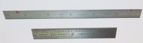 MACHINEST TOOL MAKERSSTARRETT 4 INCH &amp; A 6 INCH RULE