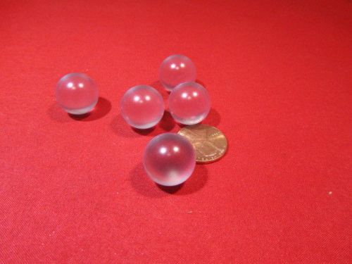 Polycarbonate plastic balls sphere .625&#034; dia, pkg of 5 pcs for sale