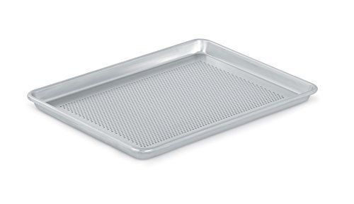 Vollrath 5303P Wear-Ever Sheet Pan, 1/2 Size, 18 x 13 x 1-inch, Aluminum,