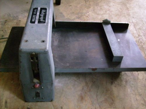 Multigraph power paper cutter for sale