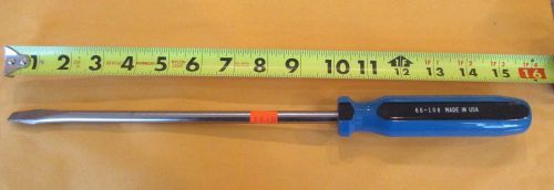 Armstrong #66-108  acetate slotted (standard) screwdriver 3/8 x 10&#034;  new unused for sale