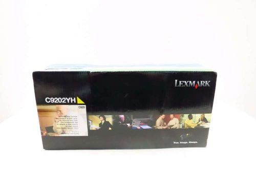 NEW GENUINE LEXMARK C9202YH YELLOW TONER CARTRIDGE D524890