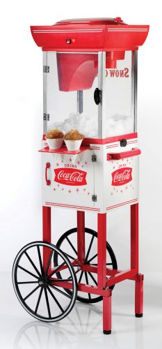 NEW Nostalgia Electrics SCC399 Vintage Collection Snow Cone Cart Maker Machine