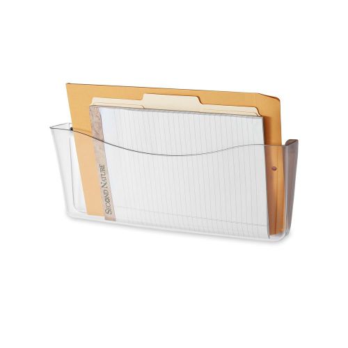 Rubbermaid Unbreakable Single Pocket Wall File Legal Size Clear (65980ROS)