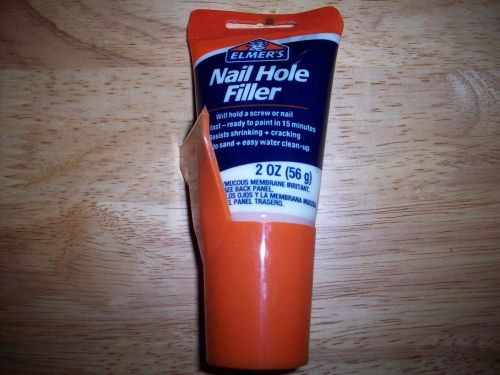 Elmer&#039;s E9540 Nail Hole Filler 2.0 fl oz tube will hold nail or screw 954