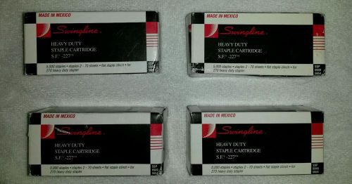 Swingline S.F. 227 Staple Cartridge SSP 6949 5654 - 2-70 Sheets lot of 4