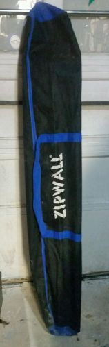 NEW ZIPWALL  3PK ZIP POLE 10 FOOT SPRING LOADED  &amp; 3 ALUMINUM FOAM RAILS