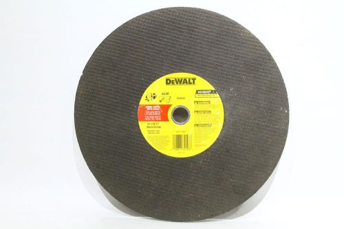 NEW! DEWALT DW8020 METAL CUTTING ABRASIVE CUT-OFF BLADE