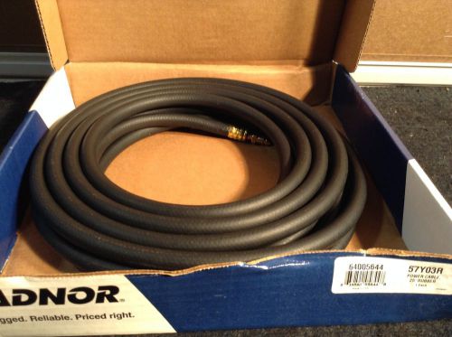 RADNOR  57Y03R 25&#039; RUBBER POWER CABLE 91780