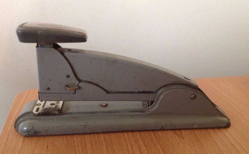 SWINGLINE STAPLER VINTAGE RETRO GRAY FLIP OPEN SPEED STAPLER 4