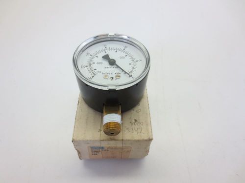 WIKA 9852344, 611.10,  0-30PSI, 2.5, 1/4&#034; IN NPT PRESSURE GAUGE