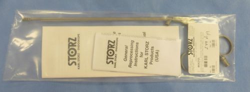 STORZ 8662GL LARYNGOFORCE GRASPING FORCEPS LRG, W/SUCTION, OVAL, ALLIGATOR FENES