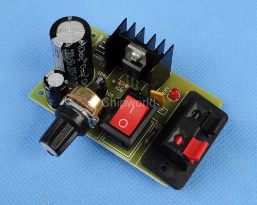 Lm317 step down dc 5v-35v to 1.25v-30v diy kit ac/dc power supply module kit for sale