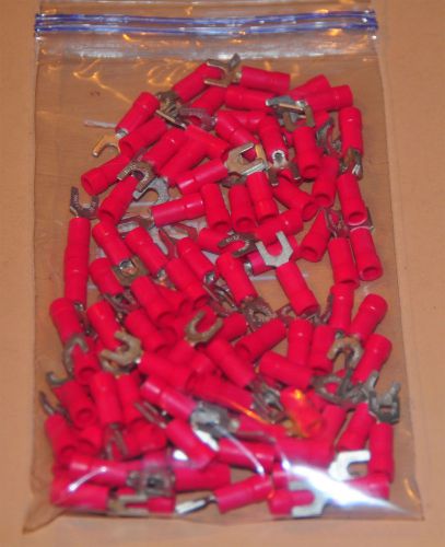 Panduit Spade Terminals - Red 22-18Ga 100pcs.