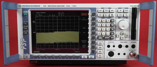 Rohde &amp; Schwarz FSP7 /B4,B15,B25,K5,K73-XP /1164.4391.07 Spectrum Analyzer, 9kHz