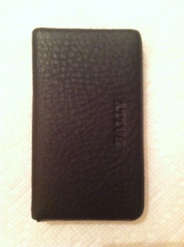 Bally Business Card Holder - Black