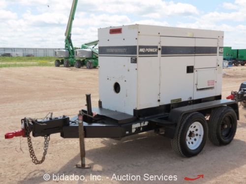 2003 multiquip dca-45ssiuii 36 kw towable generator 45 kva diesel genset bidadoo for sale