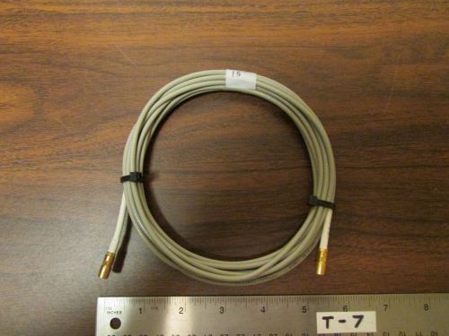 Grey Coax Cable HP Tektronix SMB-SMB Push-On 15-Feet