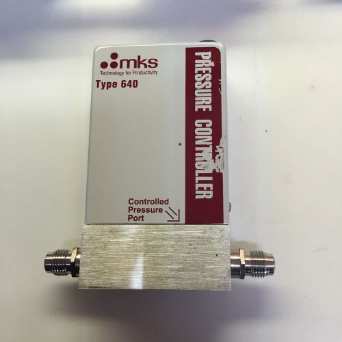 MKS 640A12TW1V22F Pressure Controller Valve Type 640 Range 100 Torr