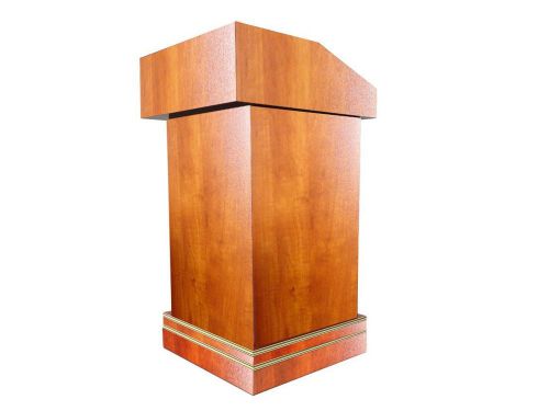 Deluxe Wood Podium Reception Restaurant Podium Reservation Desk Bell Desk11479