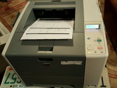 HP LaserJet P3005d Standard Laser Printer LOW PAGE COUNT-100% toner intact