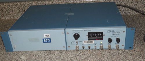 BNC MODEL 7010  DIGITAL DELAY GENERATOR w/RACK EARS