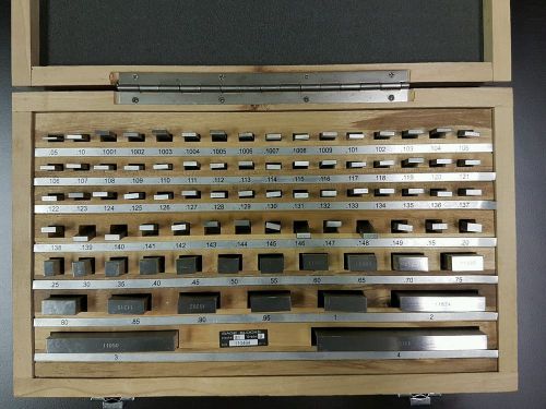 STM Machinist Gauge Blocks Set 81 pcs