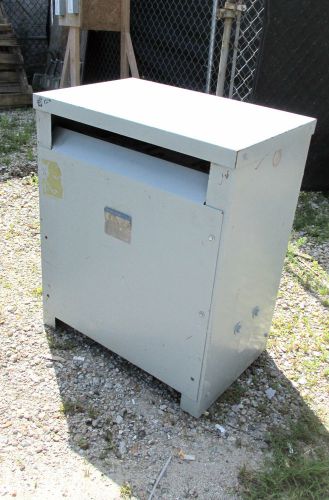 Westinghouse dt-3 transformer hv: 480 delta, 45 kva  cat# v48m28t45f ...  od-408 for sale