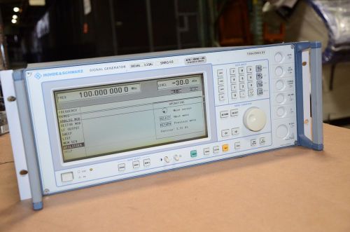 Rohde &amp; Schwarz Signal Generator 3.3 GHZ SMIQ03 SMIQ 03 Non Working B50 B19