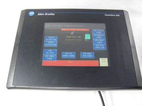 Allen Bradley, PanelView 900, 2711-T9C1, Color Interface Panel, Nice Condition!