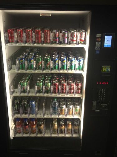 Bevmax soda machine,vDixie Narco 5591 With Vend Screen Attached.