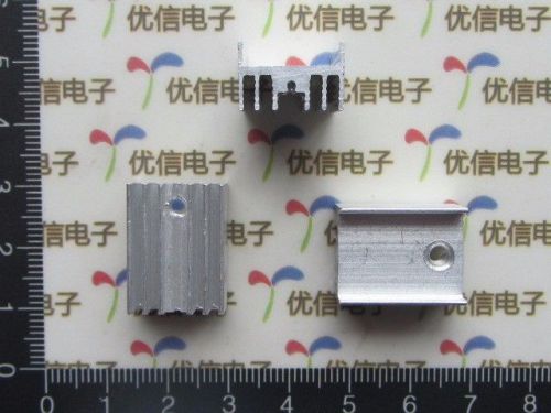 10pcs silver aluminum heatsink 21*15*10mm for to-220 transistor for sale