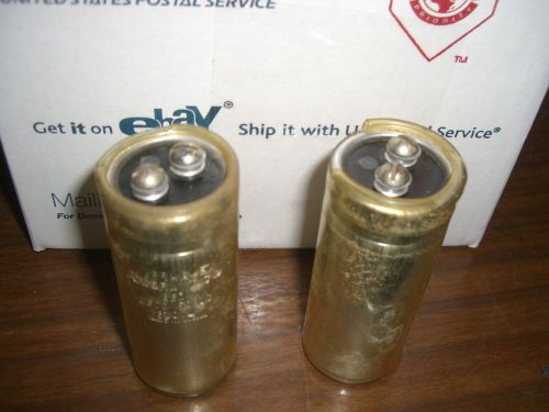 Sprague powerlytic 86d 2600 50dc 7310l - lot of two for sale