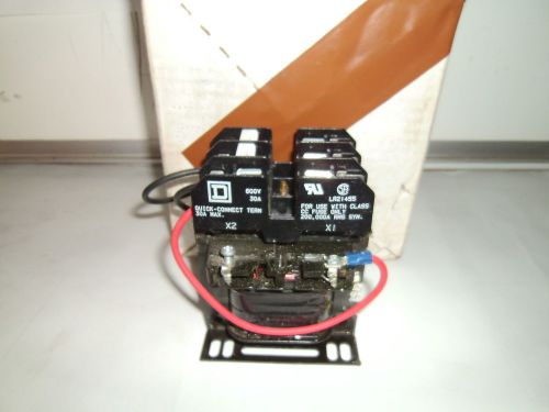 SQUARE D INDUSTRIAL CONTROL TRANSFORMER CLASS 9070 SER A TYPE KF100D3