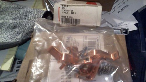 Cutler Hammer C&amp;H 6-34-2 .. 6342 .. Contact Kit Set .. Size 2 .. 3 pole.. (NIB)