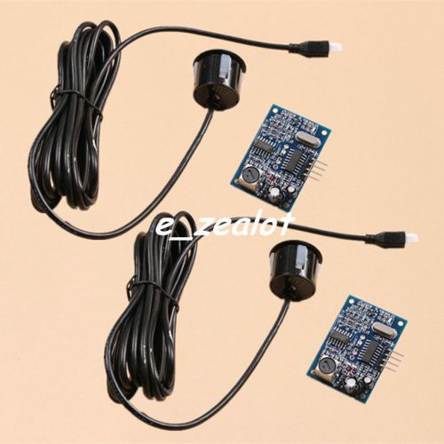 2pcs ultrasonic module distance measuring transducer sensor perfect waterproof for sale