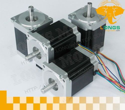 ?us ship?4pcs cnc nema34 stepper motor 1232oz-in,8.7nm 5.6a,4leads cnc for sale