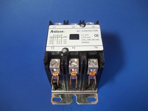 CONTACTOR 40 AMP 3 POLES COIL: 240 VAC  50/60Hz