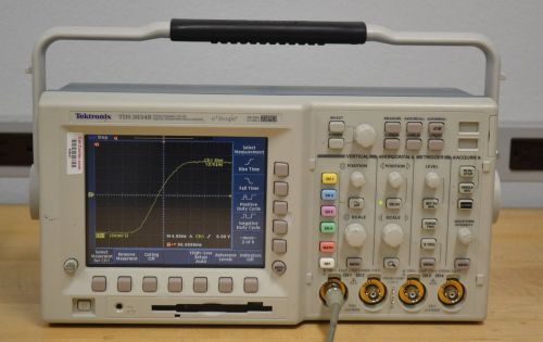 Tektronix TDS3034B Digital Phosphor Oscilloscope 300Mhz, 2.5Gs/S Guaranteed GOOD