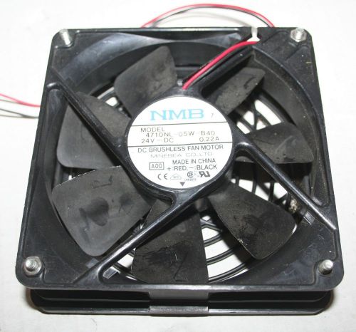 NMB FLOWMAX 24VDC 0.22A DC BRUSHLESS FAN MOTOR 4710NL-05W-B40