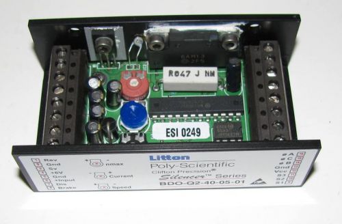 Litton poly-scientific silencer 2-quadrant speed controller bdo-q2-40-05-01 for sale