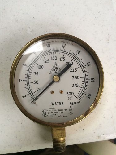 1984 Grinnell Water Gauge