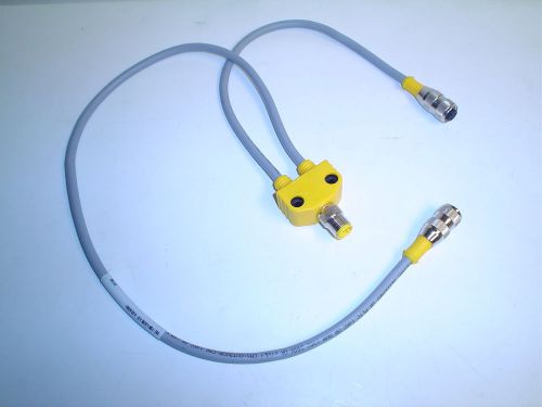 Turck Eurofast splitter VB2-FSM 4.5/2RK 4.5T-0.3/0.6/S651 Cable